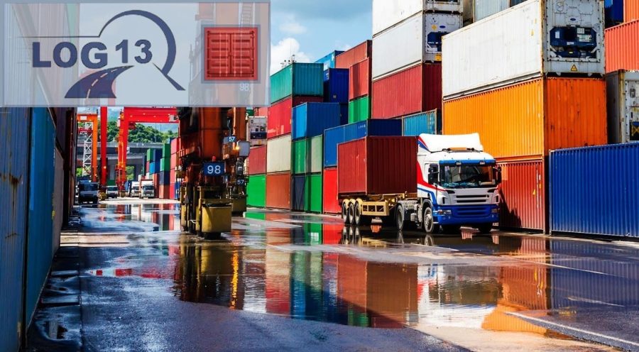 Transporte de container
