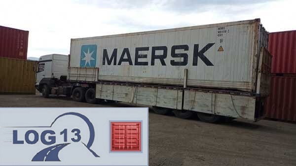 Santos 13 Transporte de containers