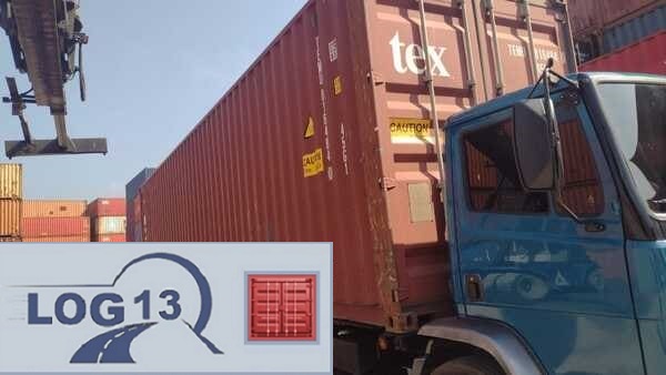 Transporte de container