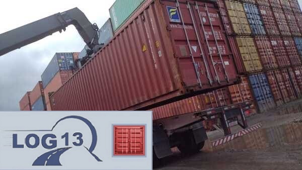 Santos 13 Transporte de containers