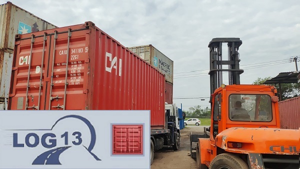 Santos 13 Transporte de containers