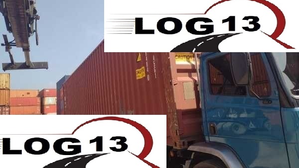 Transporte container em Santos