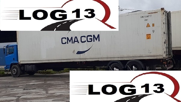 Transporte de container Santos